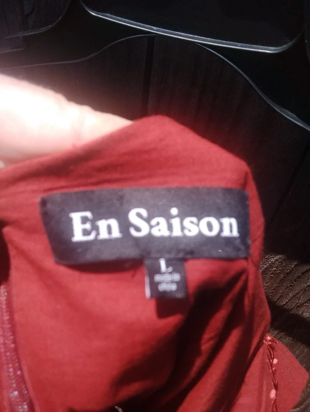 En Saison Megumi Mini Dress Linen Blend Tank Sporty Coquette Rust Orange-Brown